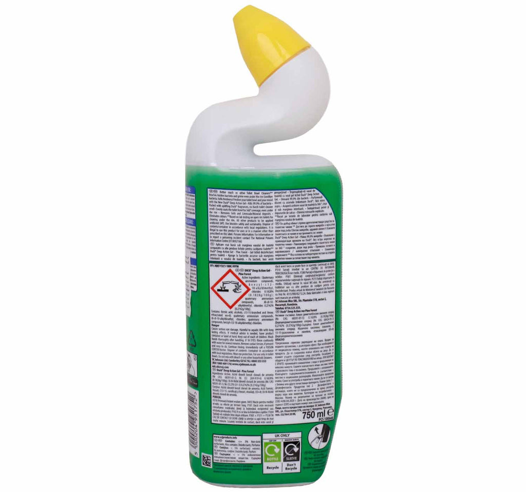 Duck Deep Action Gel Pine Forest Toilet Cleaner 750 ml