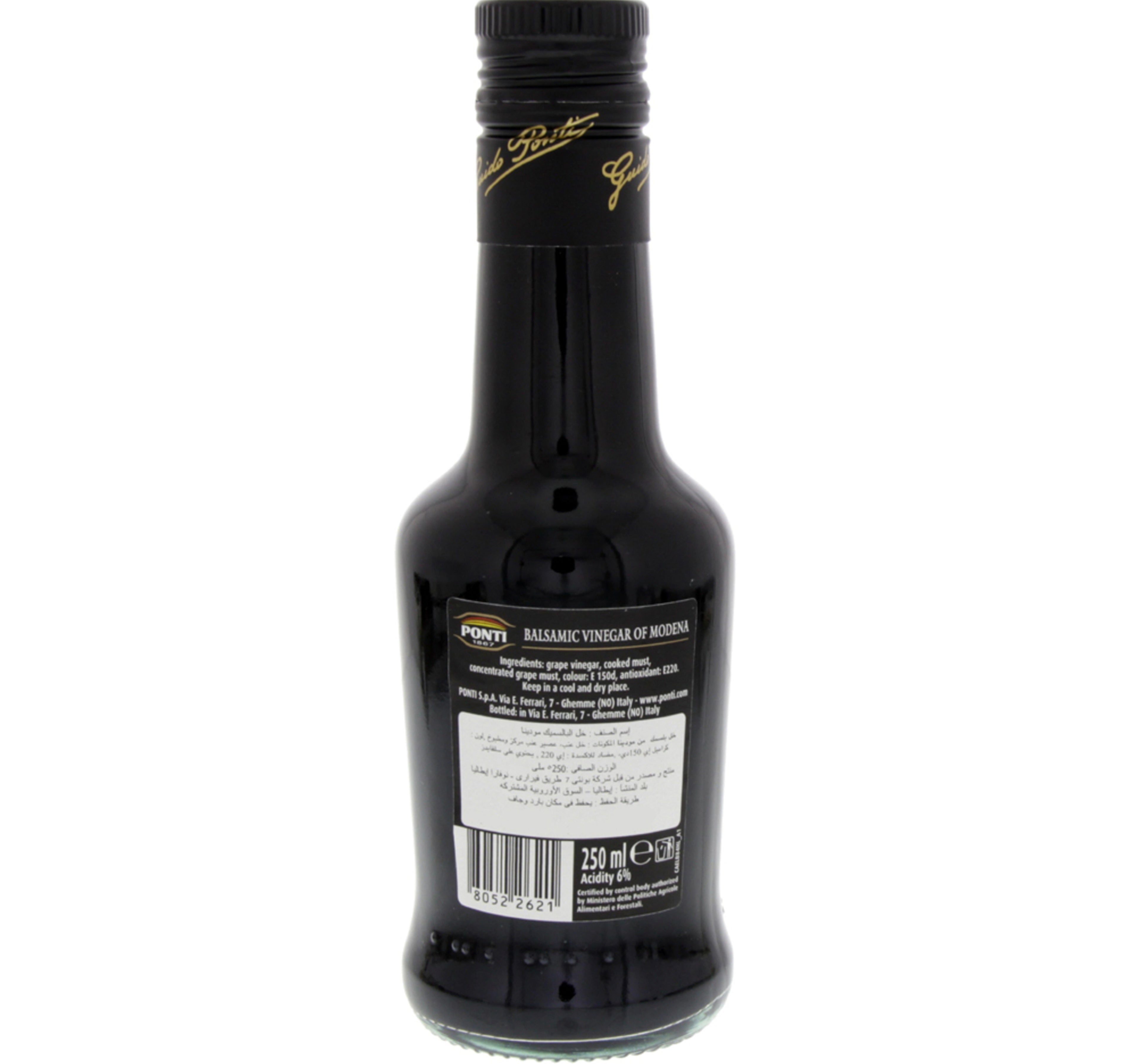 Ponti Balsamic Vinegar Of Modena 250 ml