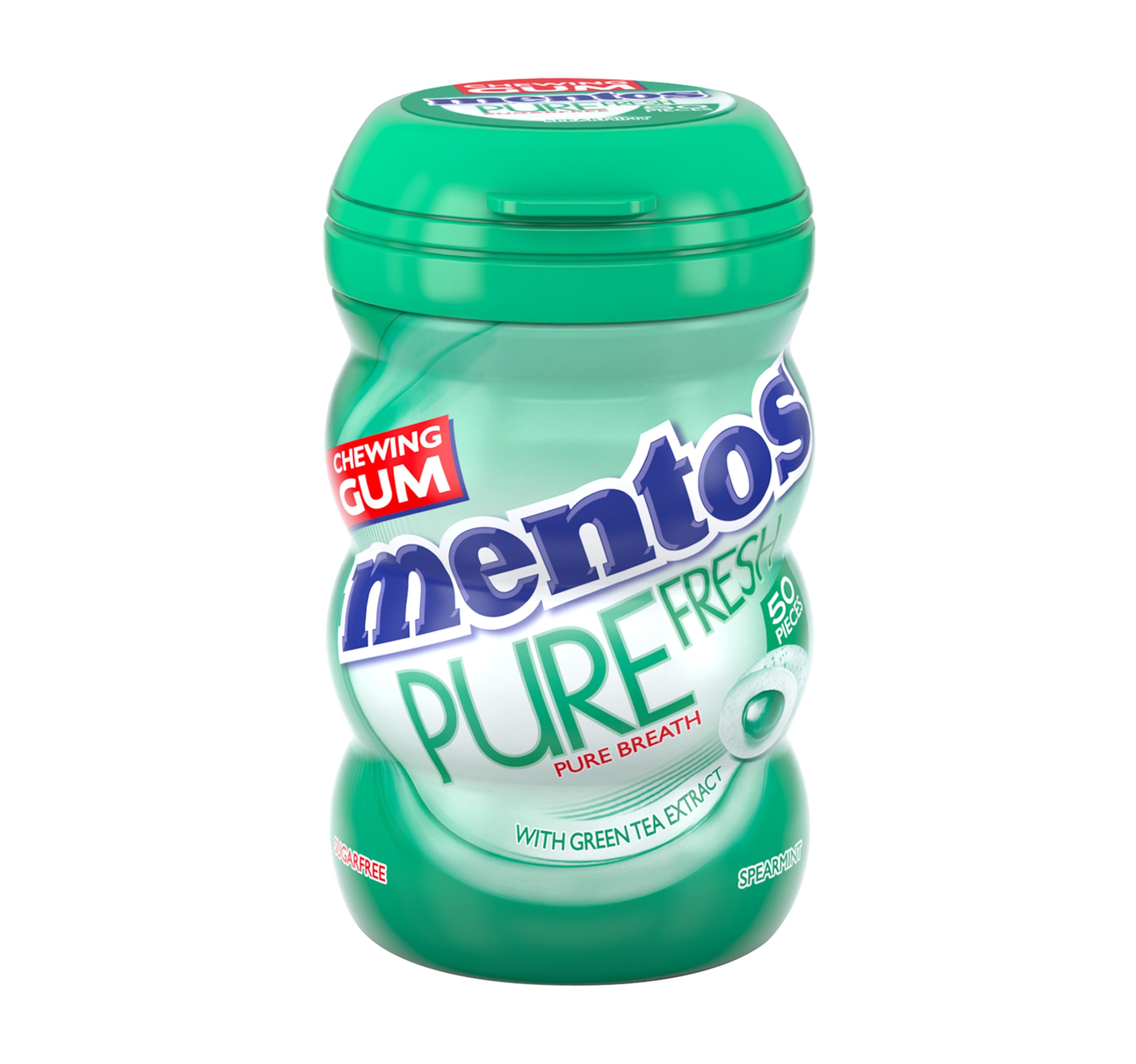 Mentos-Pure-Fresh-Sugar-Free-Spearmint-Flavour-Chewing-Gum-50pcs