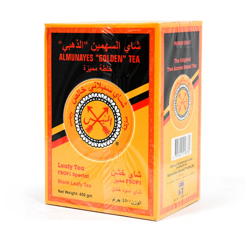 Almunayes Golden Black Leafy Tea 450 g