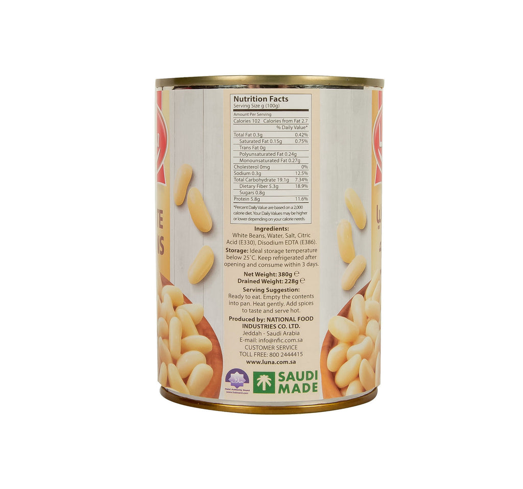 Luna White Beans 380 g