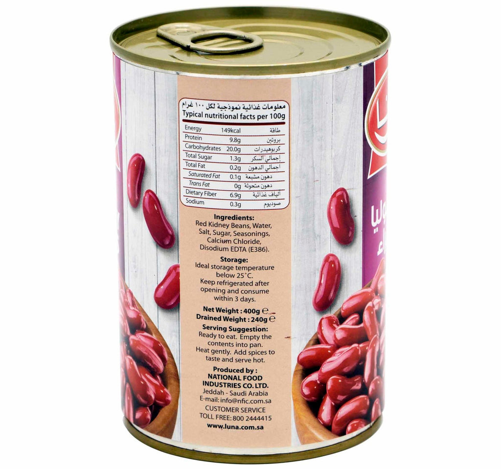 Luna Red Kidney Beans 400 g