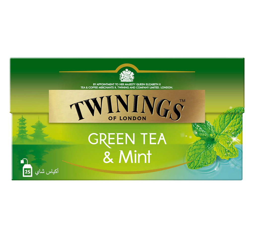 Twinings Green Tea & Mint 25 Teabags