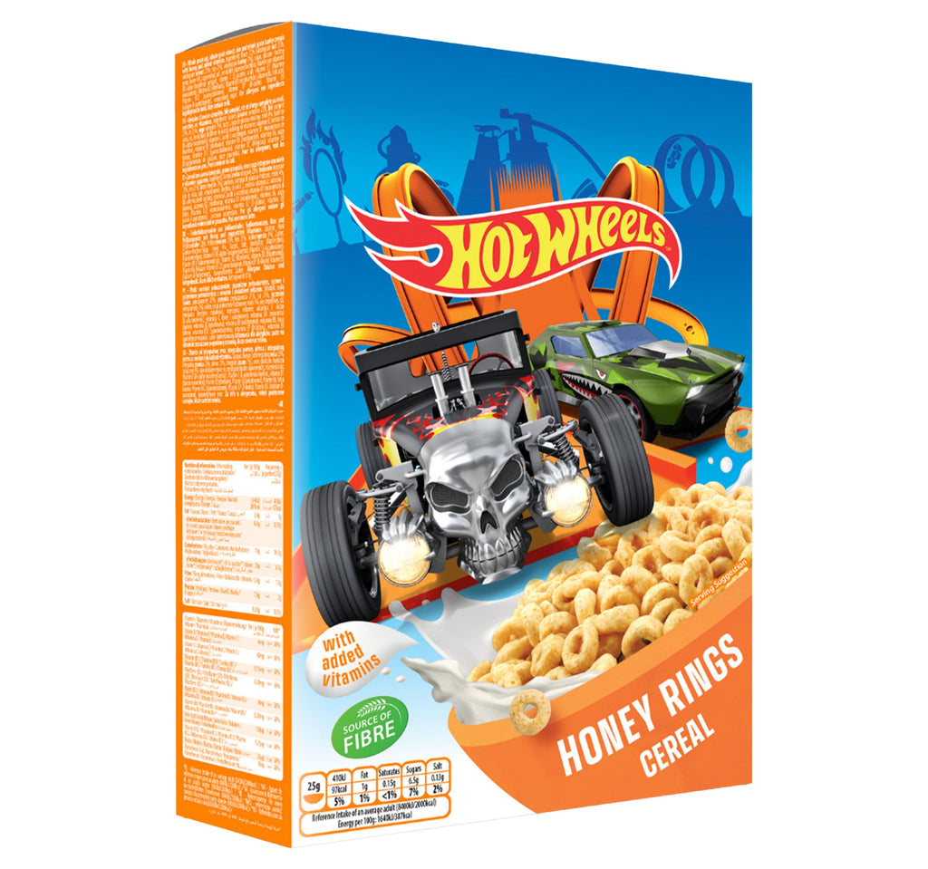 Hot Wheels Honey Loops Cereal 375 g