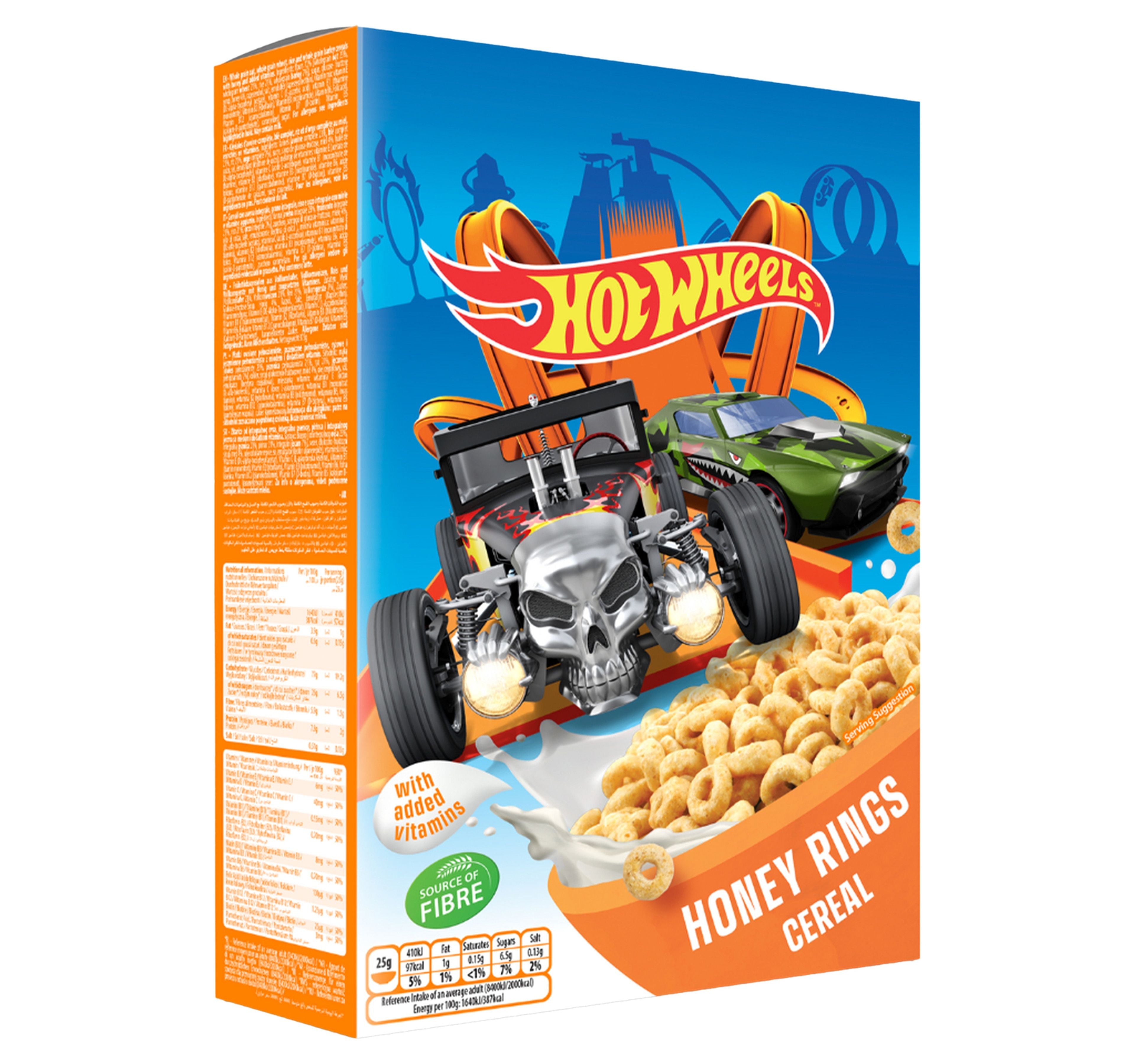 Hot Wheels Honey Loops Cereal 375 g