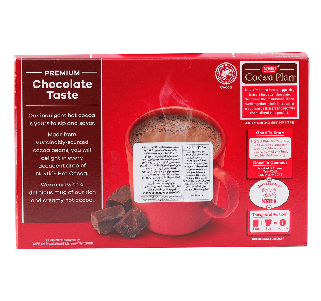 Nestle Hot Cocoa Mix Rich Milk Chocolate Flavor 193.6 g