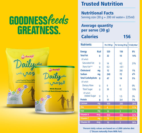 Anchor Milk Powder Daily Plus 300 g