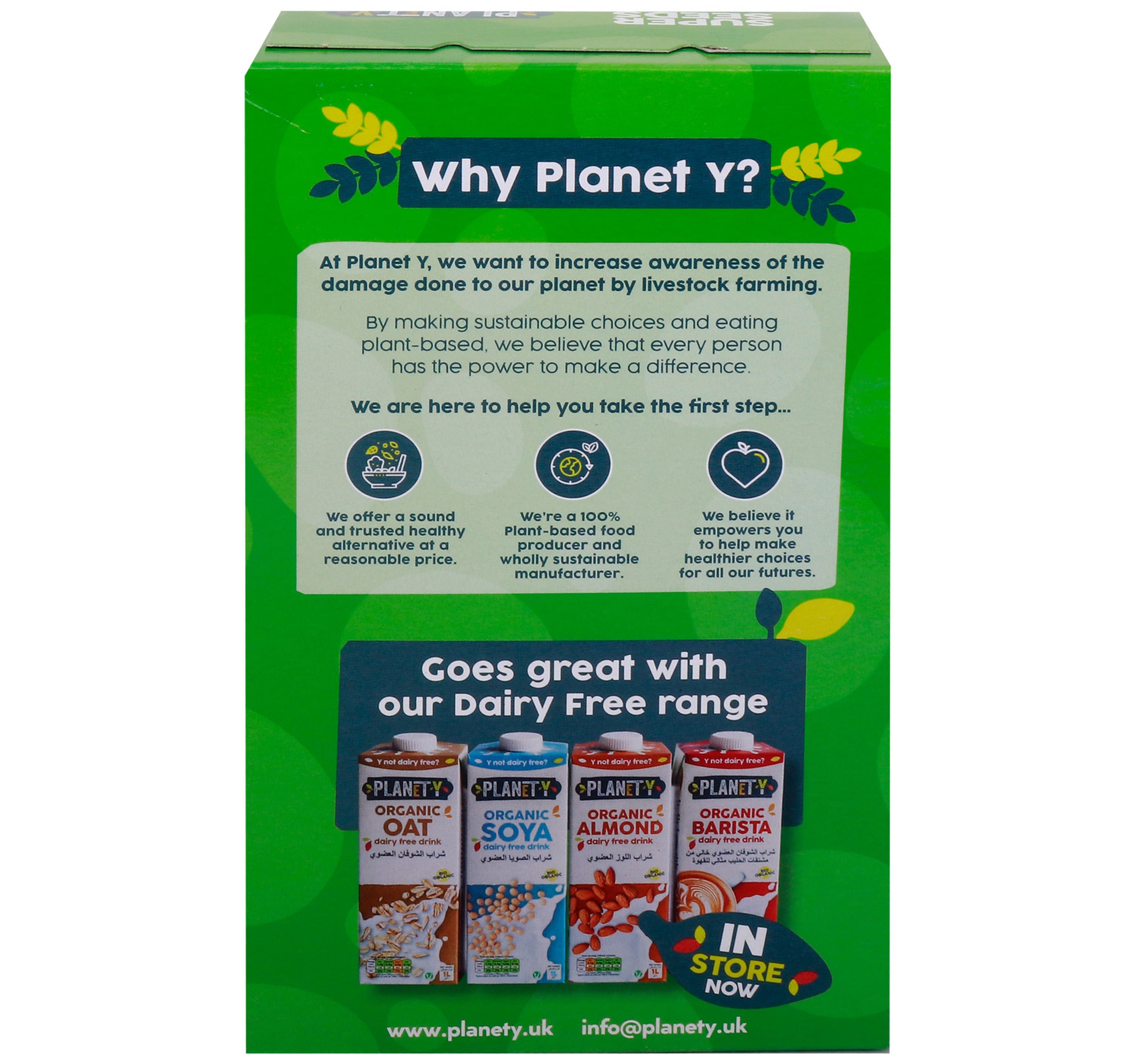 Planet Y Muesli Super Seeds 400 g