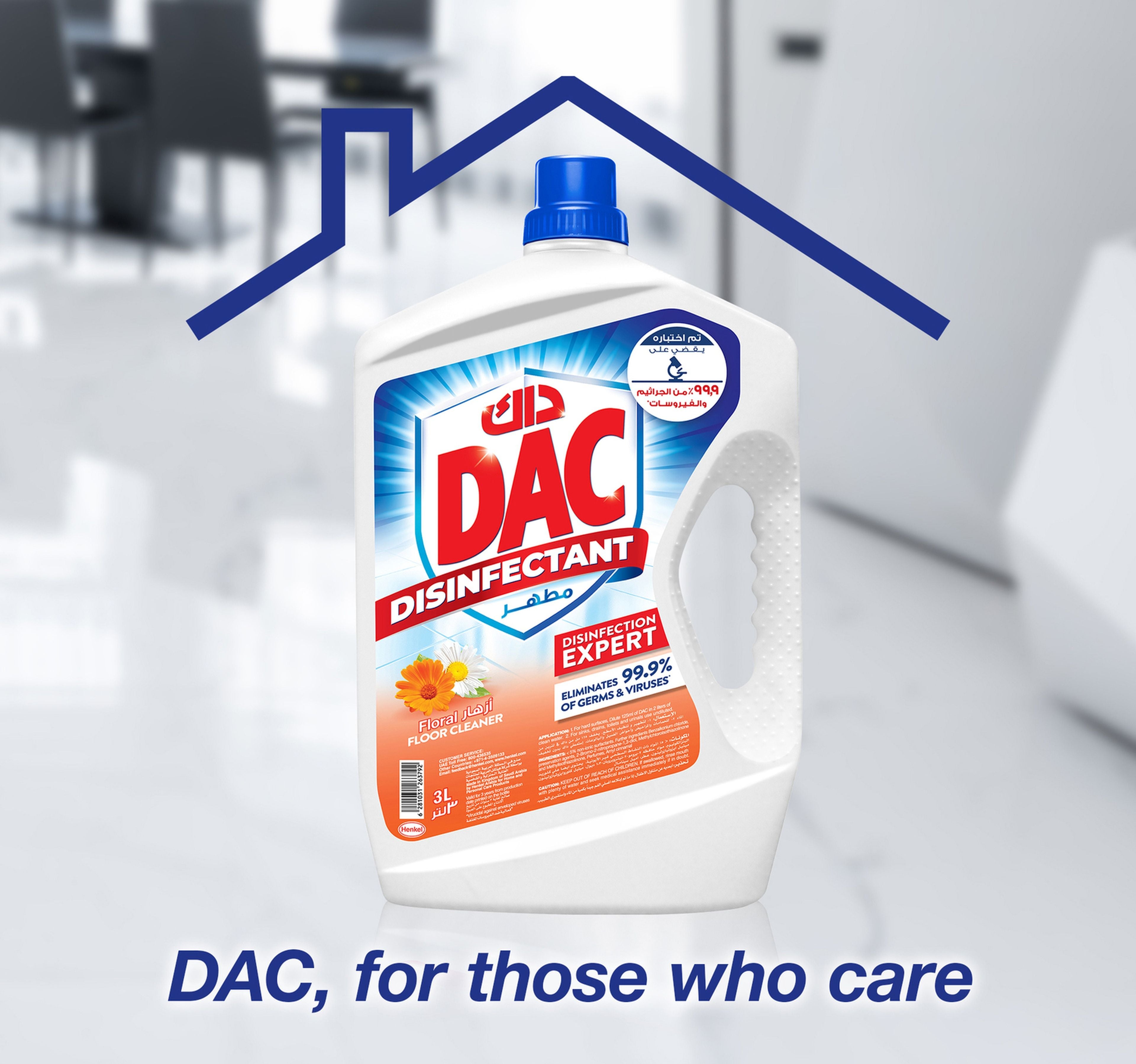 Dac Floral Disinfectant 3 Litres