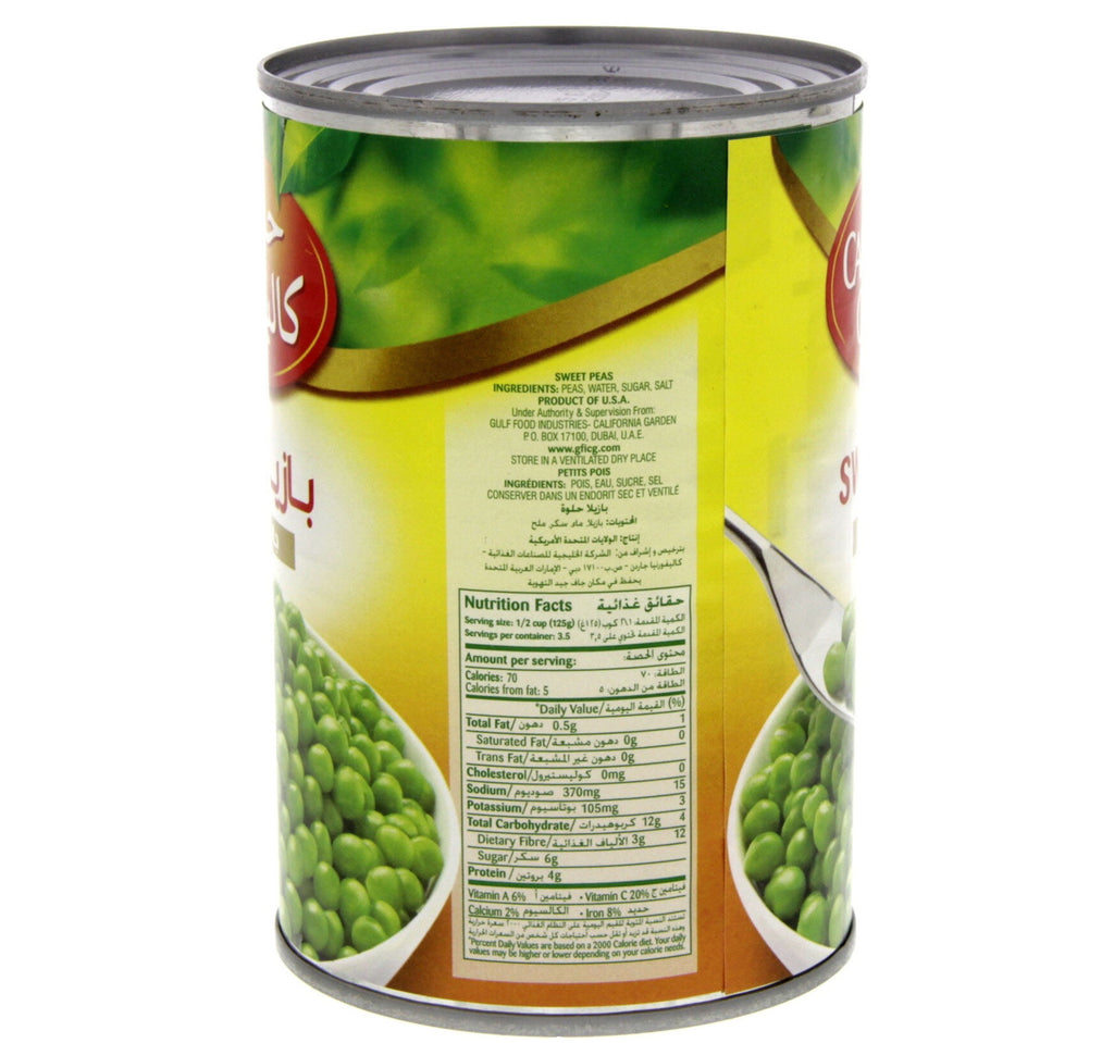 California Garden Canned Sweet Peas 425 g