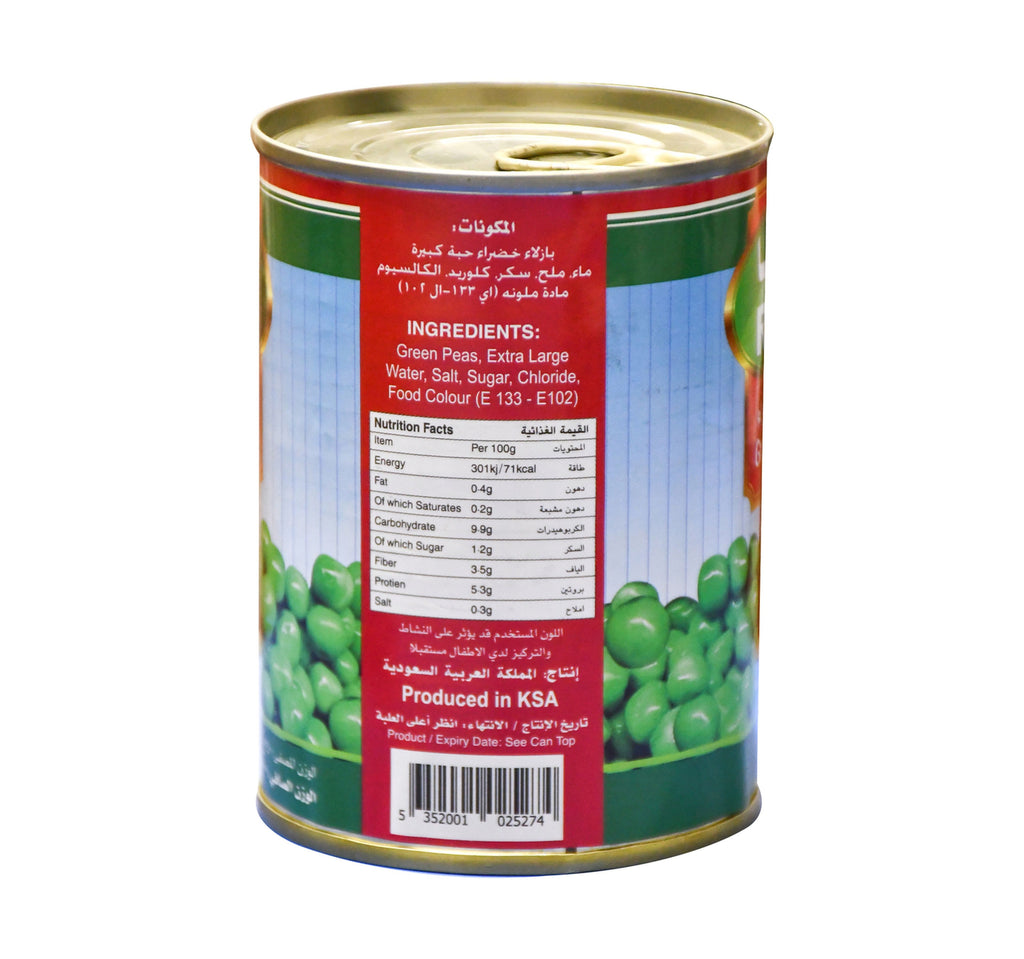 Rita Green Peas 400 g