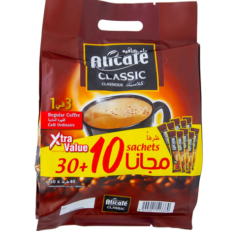 Alicafe Classic 3in1 Coffee 20 g 30+10