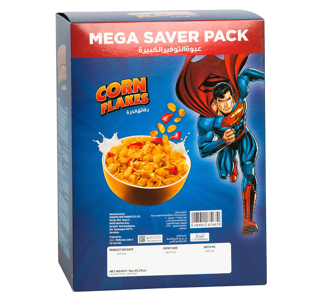 WB Superman Corn Flakes 1 kg