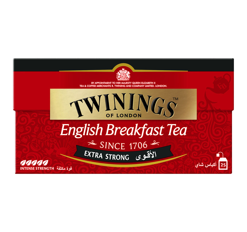 Twinings Extra Strong English Breakfast Tea 25 Teabags