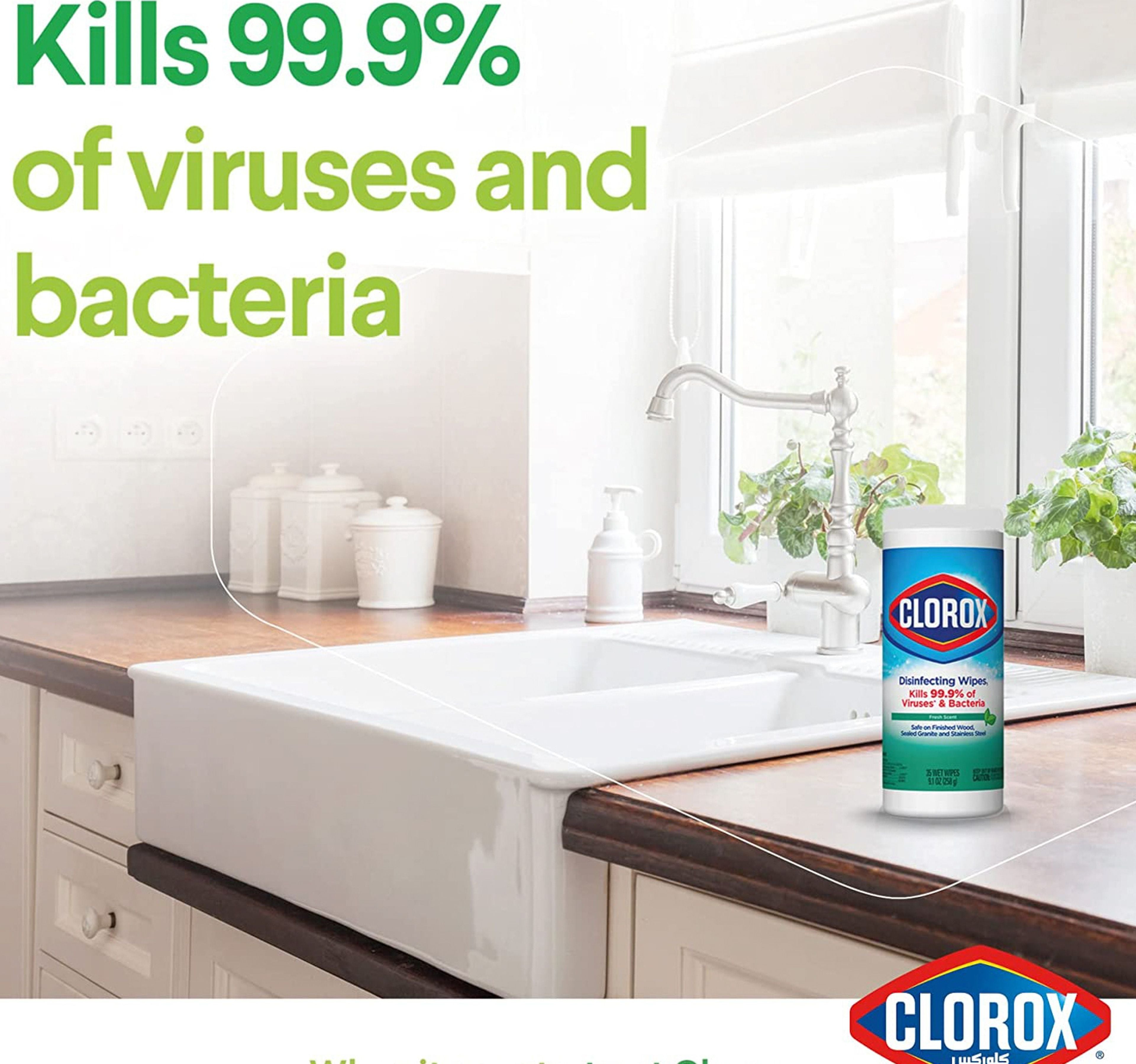 Clorox Disinfecting Wet Wipes Fresh Scent 35 pcs