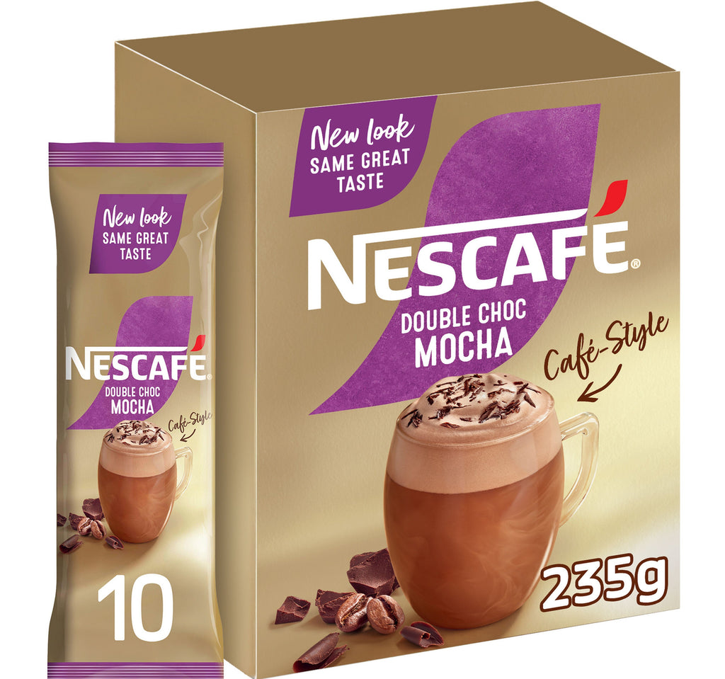 Nescafe Double Choco Mocha Coffee Mix 10 x 23.5 g
