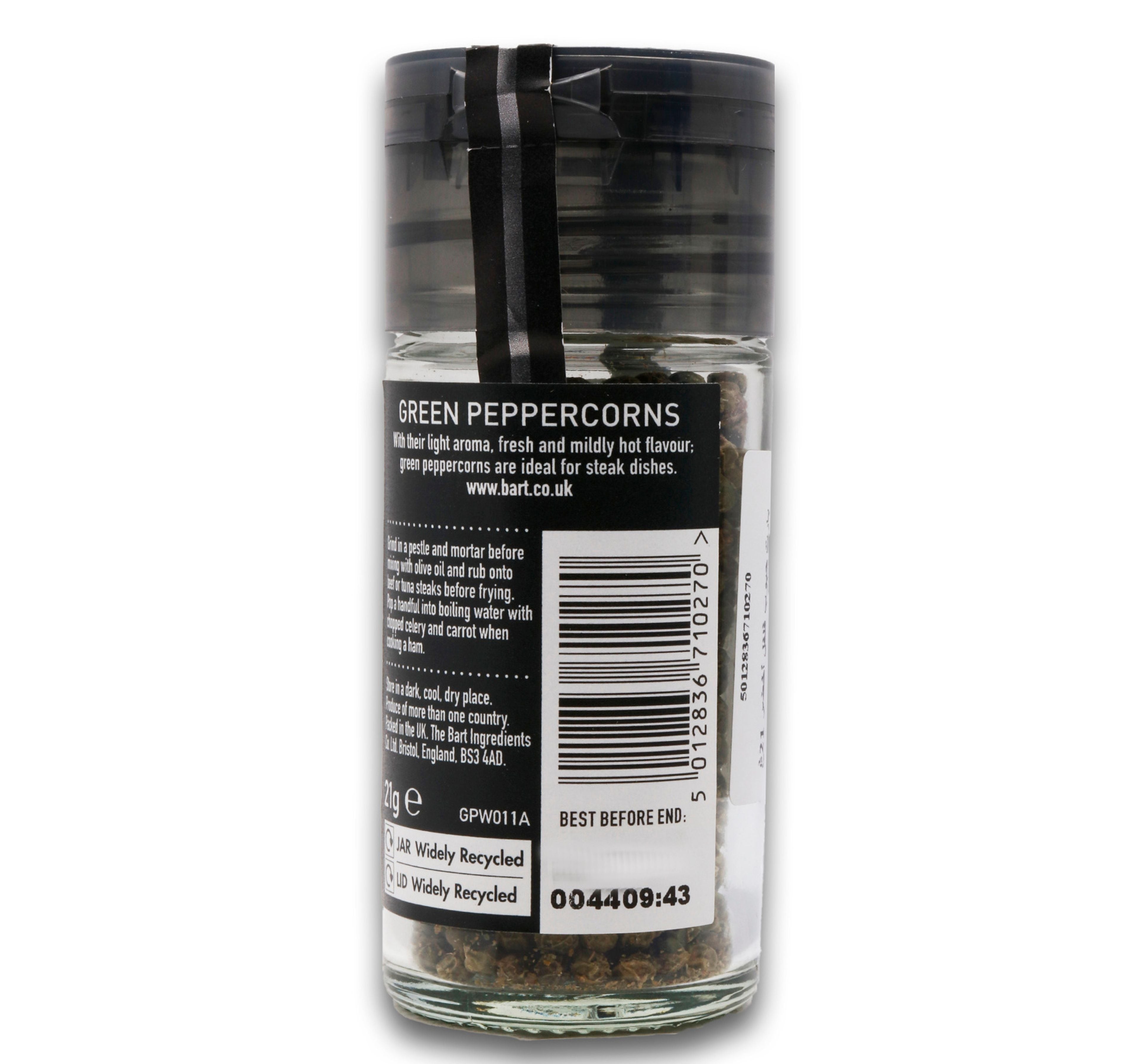 Bart Green Peppercorns 21 g