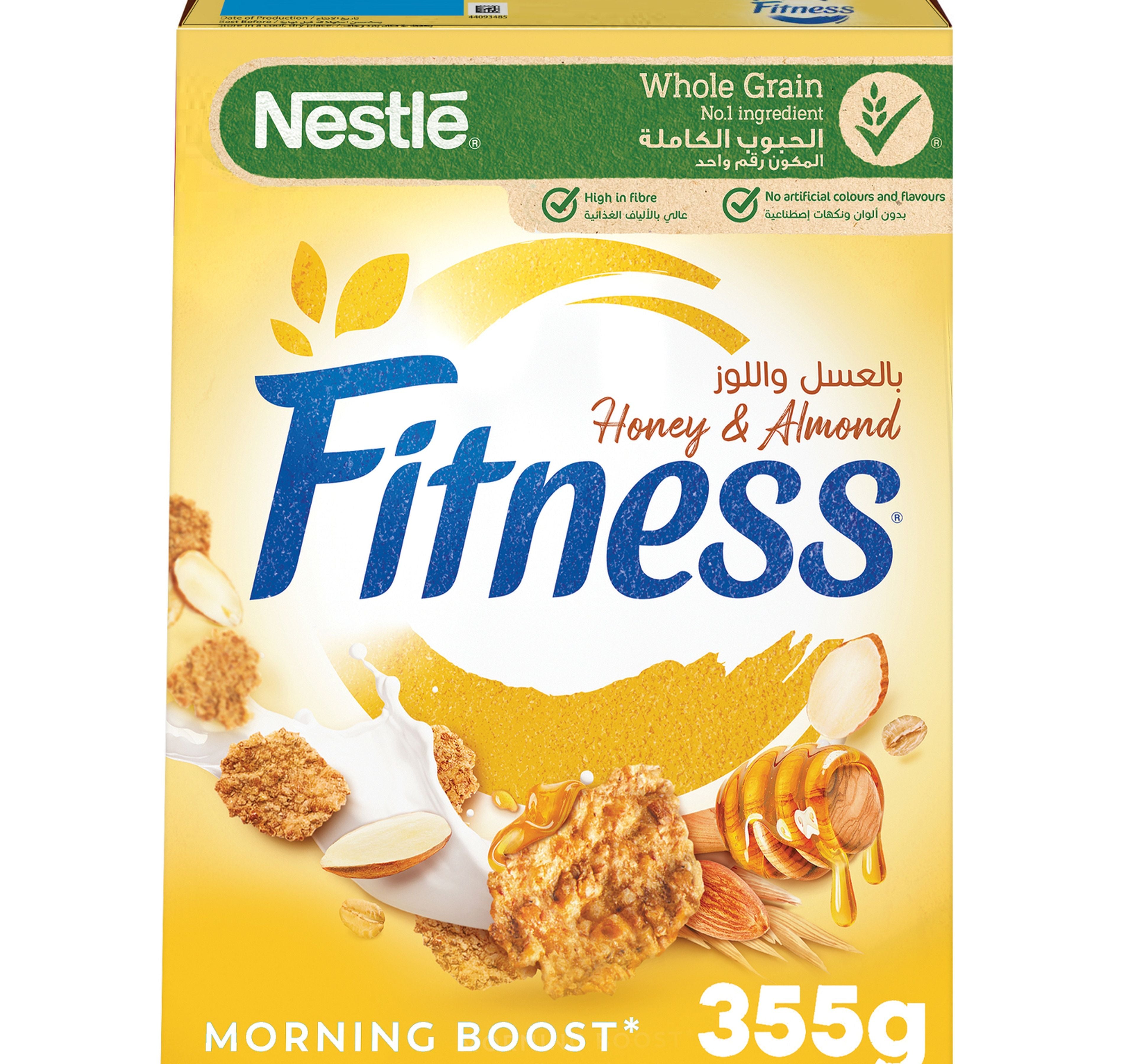fitness-honey-almond-355g