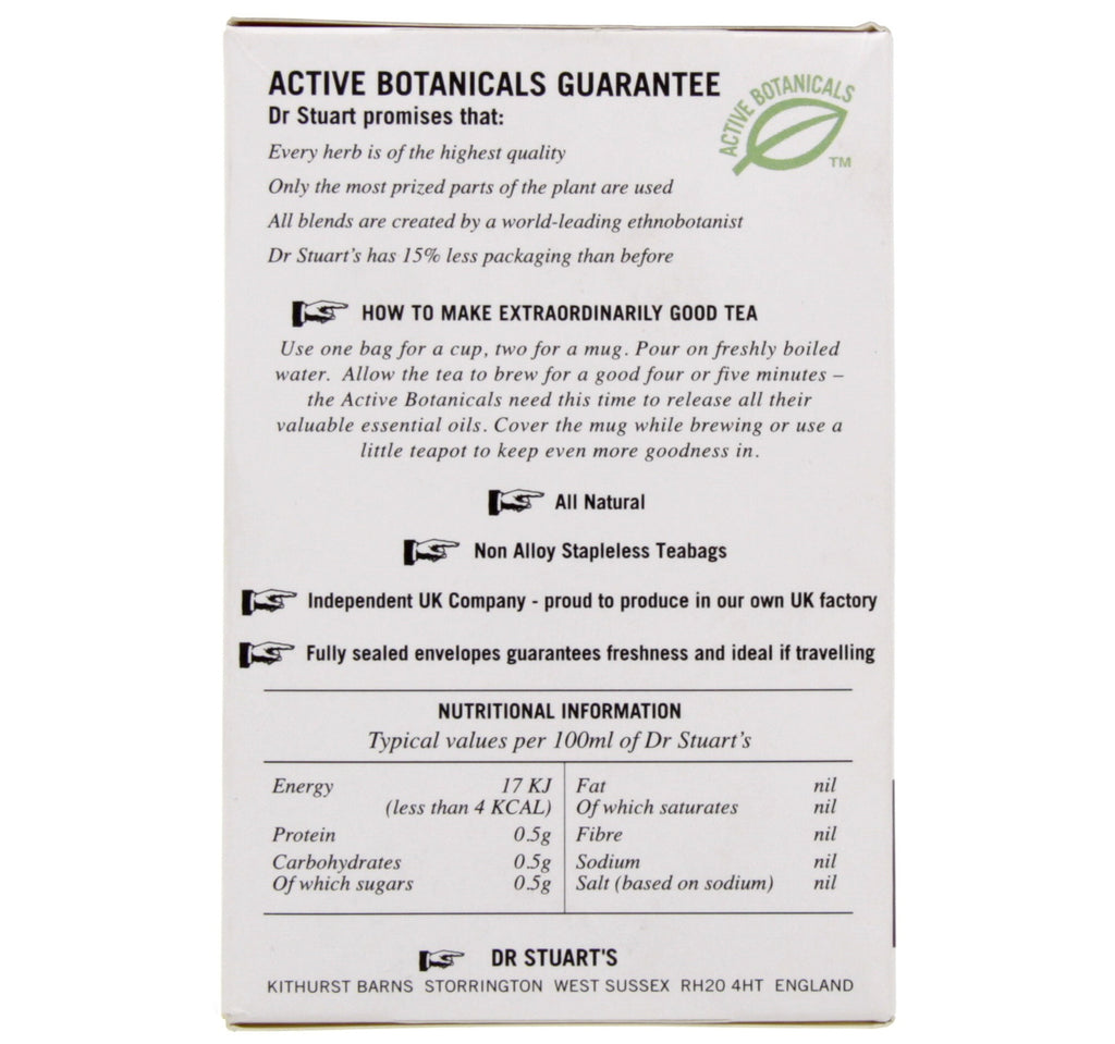 Dr Stuart's Detox Naturally Caffeine Free Tea 15 pcs