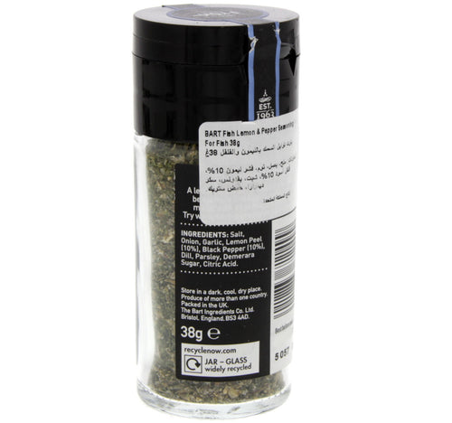Bart Fish A Lemon And Pepper Seasoning For All Fish 38 g
