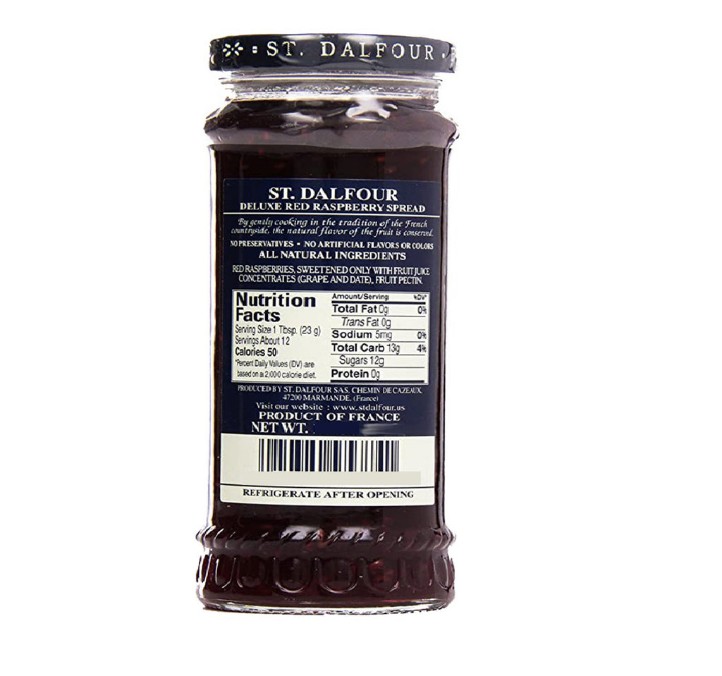 St. Dalfour Red Raspberry Jam 500 g