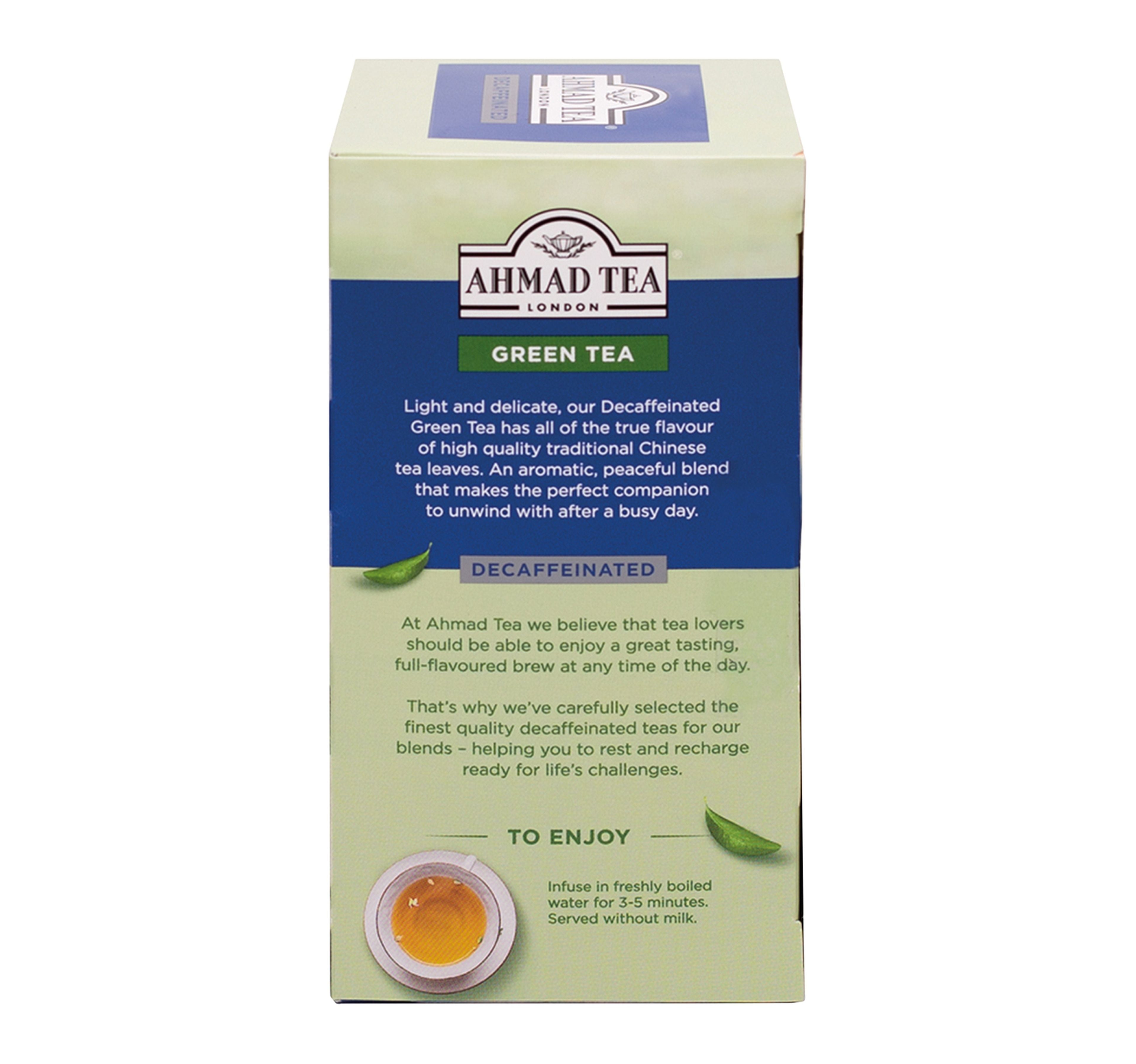 Ahmad Tea Decaffeinated Green Tea 20 Teabags