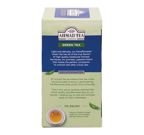 Ahmad Tea Decaffeinated Green Tea 20 Teabags