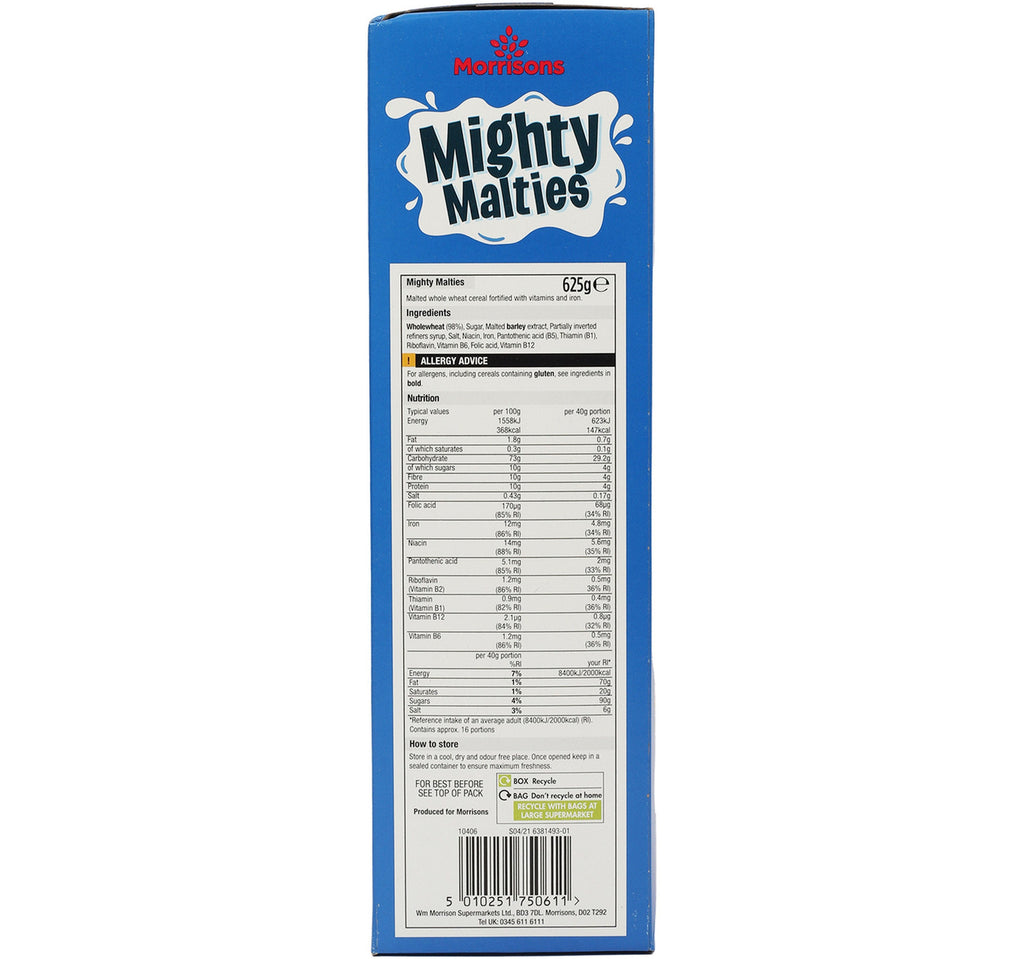 Morrisons Mighty Malties 625 g