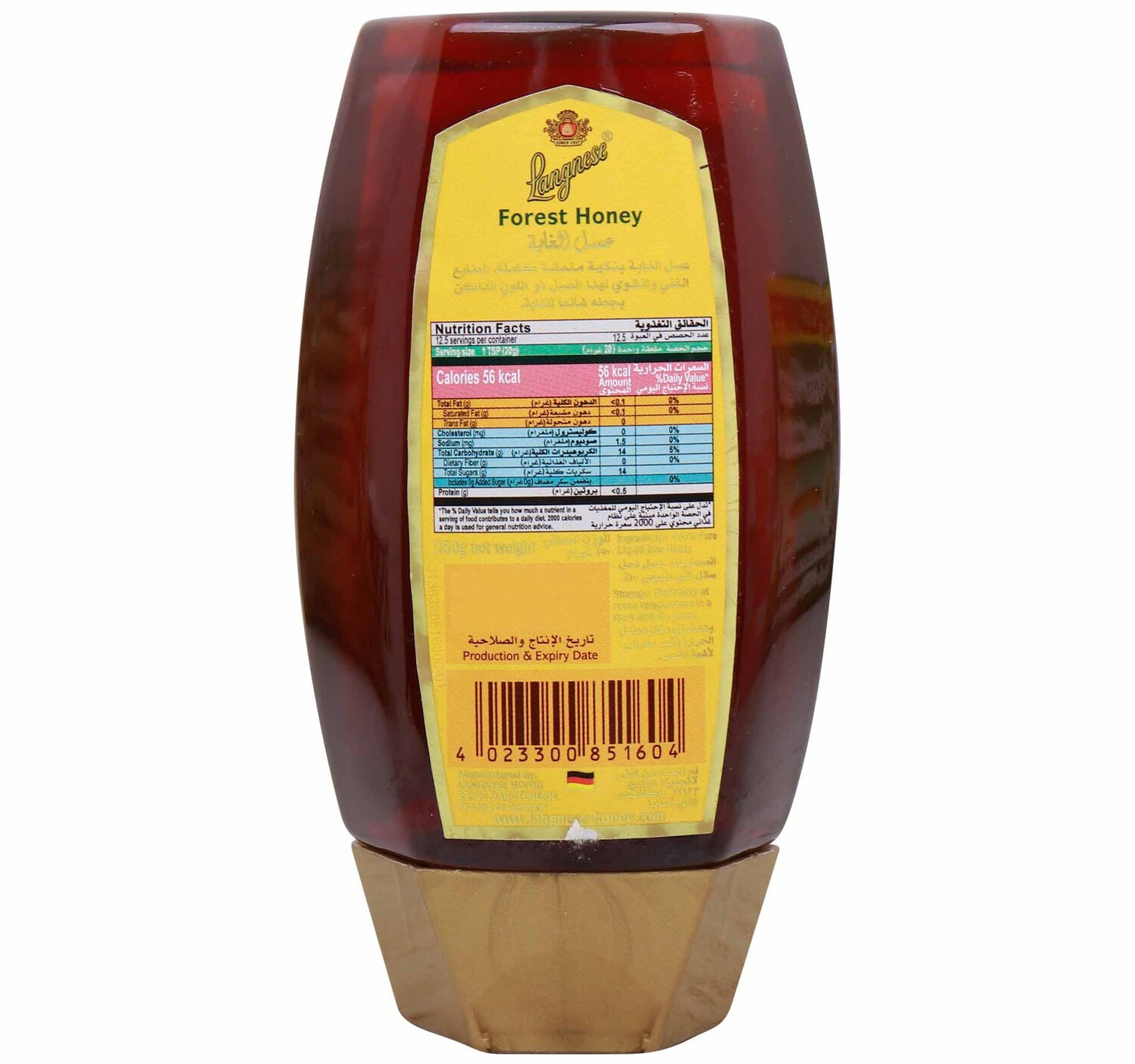 Langnese Bee Easy Forest Honey 250 g