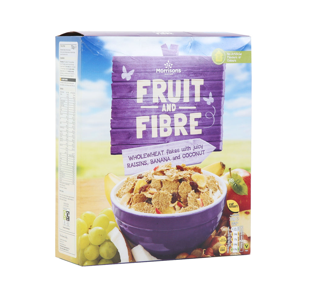 Morrisons Fruit and Fibre Flakes 750 g