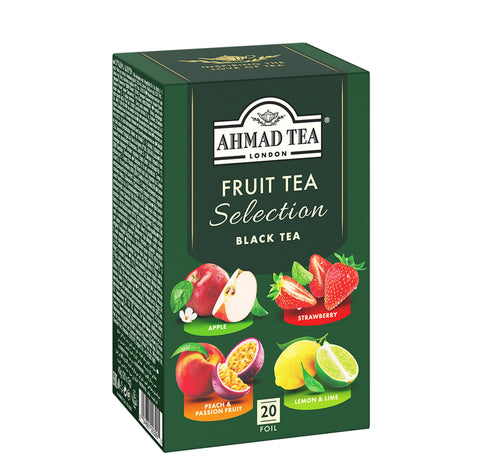 Ahmad Fruit Tea Selection Black Tea 20 Teabags