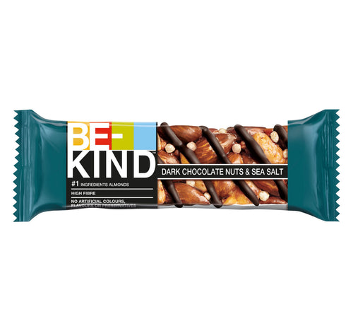 Be-Kind Gluten Free Dark Chocolate Nuts & Sea Salt Bar 3 x 30 g