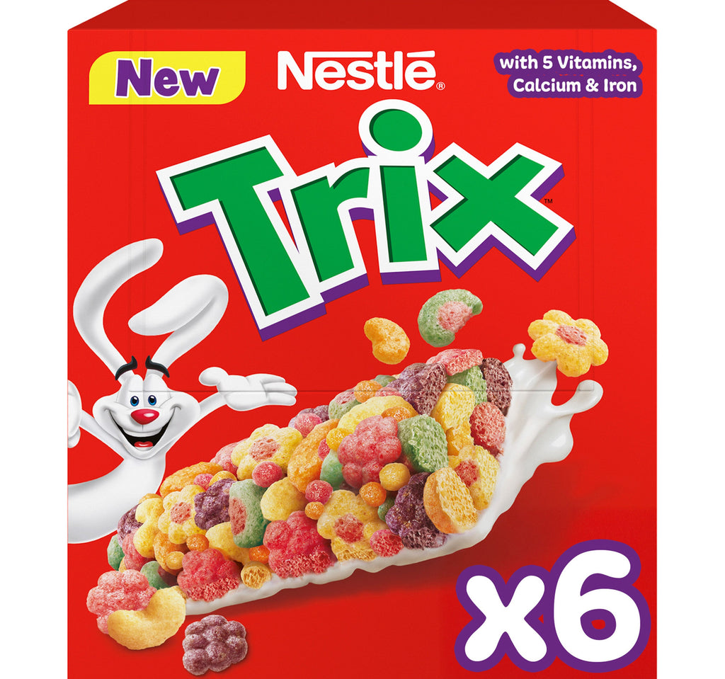 Nestle Trix Breakfast Cereal Bar 6 pcs 102 g