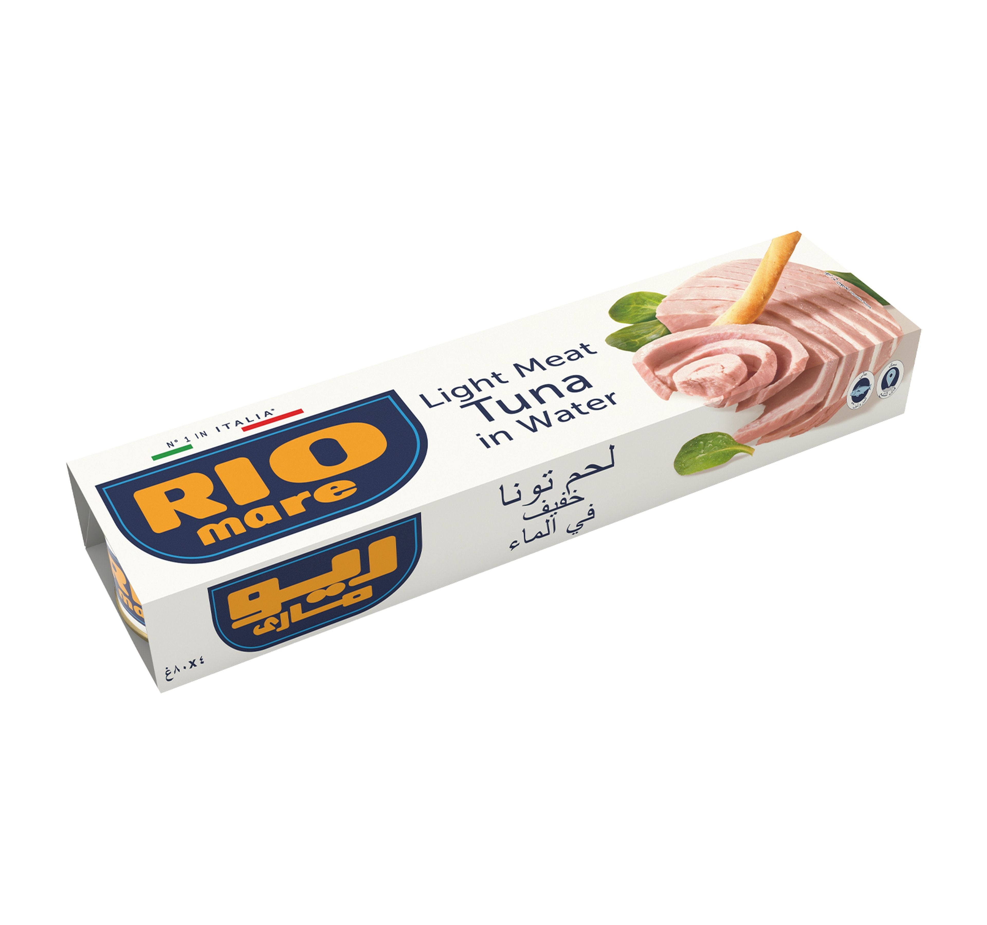 Rio Mare Light Meat Tuna in Water 4 x 80 g