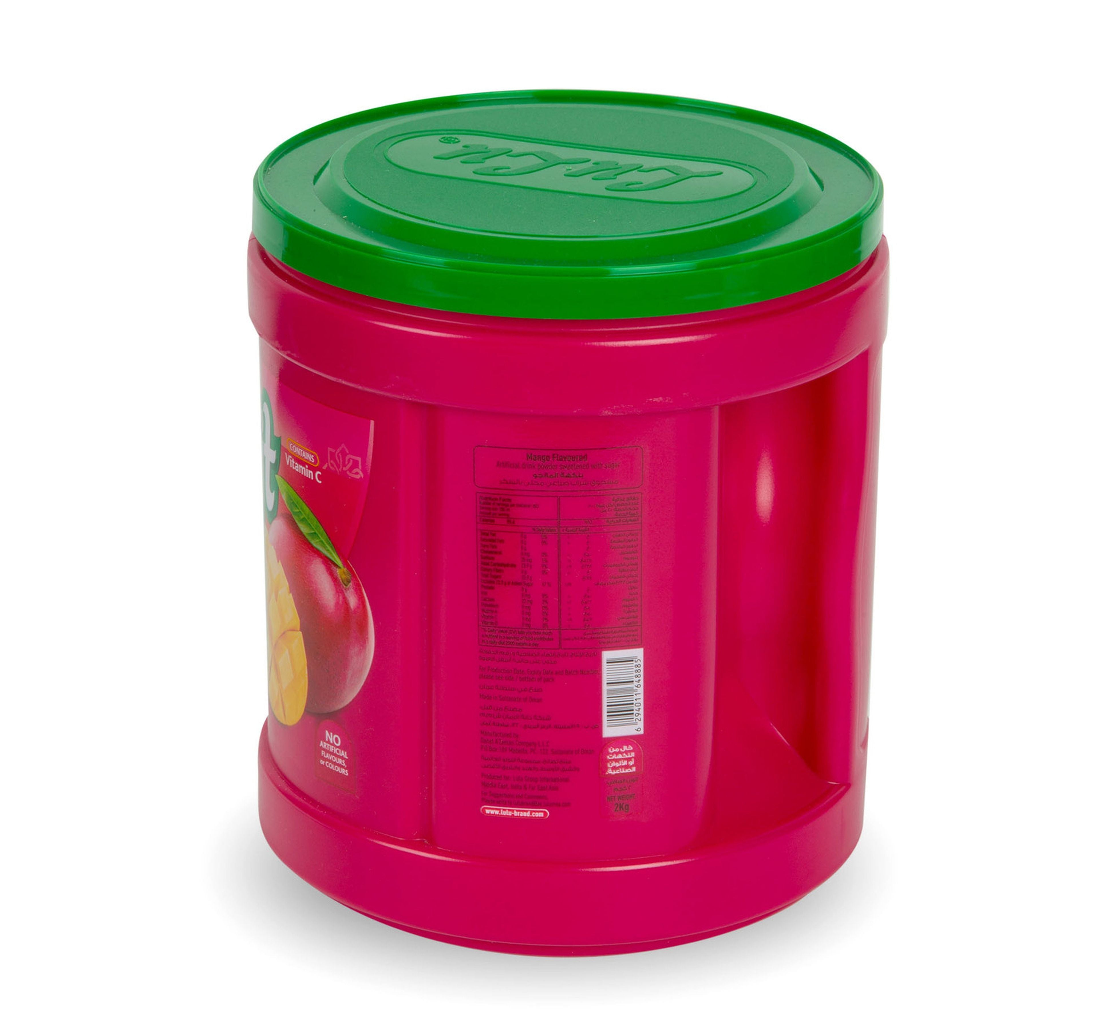 LuLu Mixit Mango Flavoured Instant Powdered Drink 2 kg