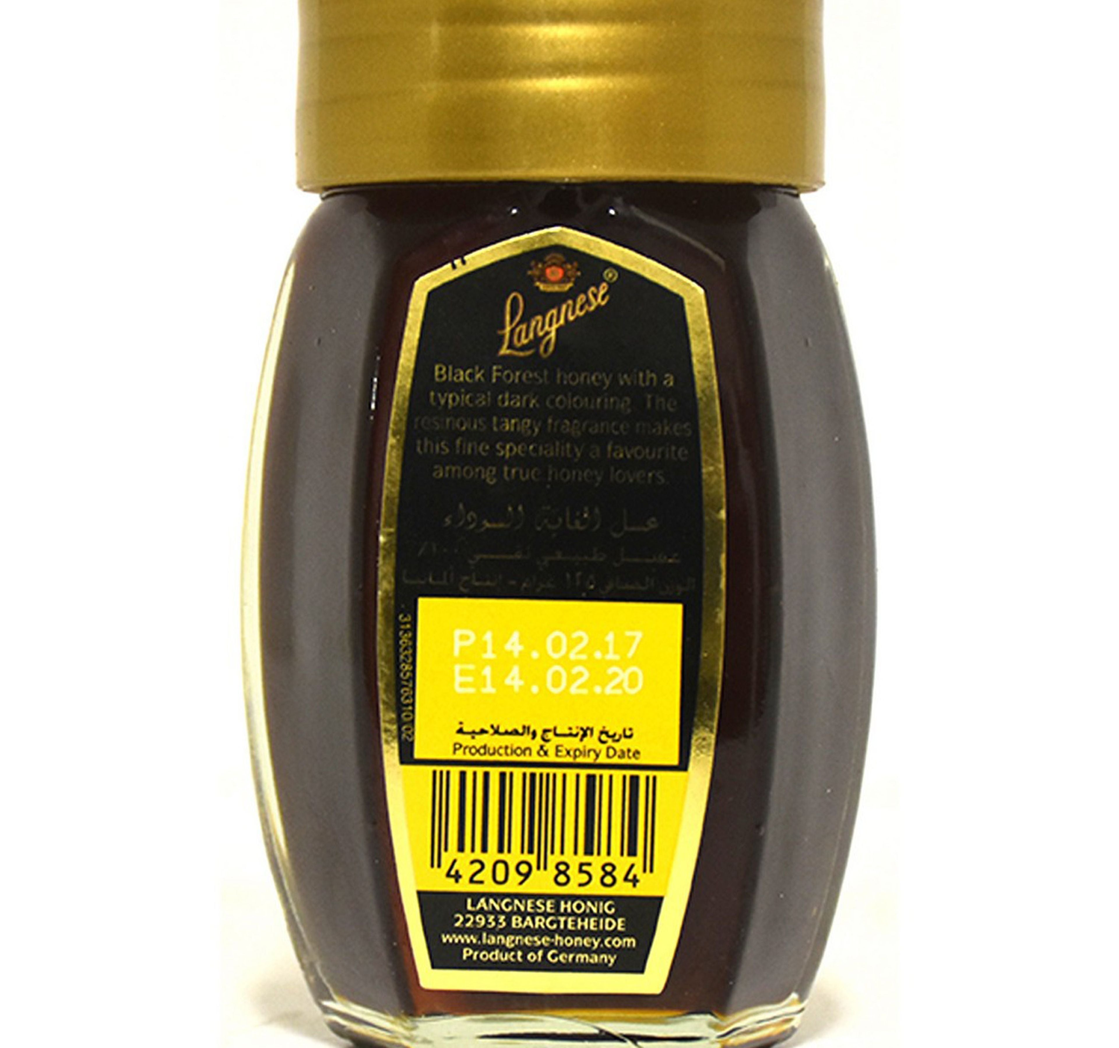 Langnese Black Forest Honey 125 gm