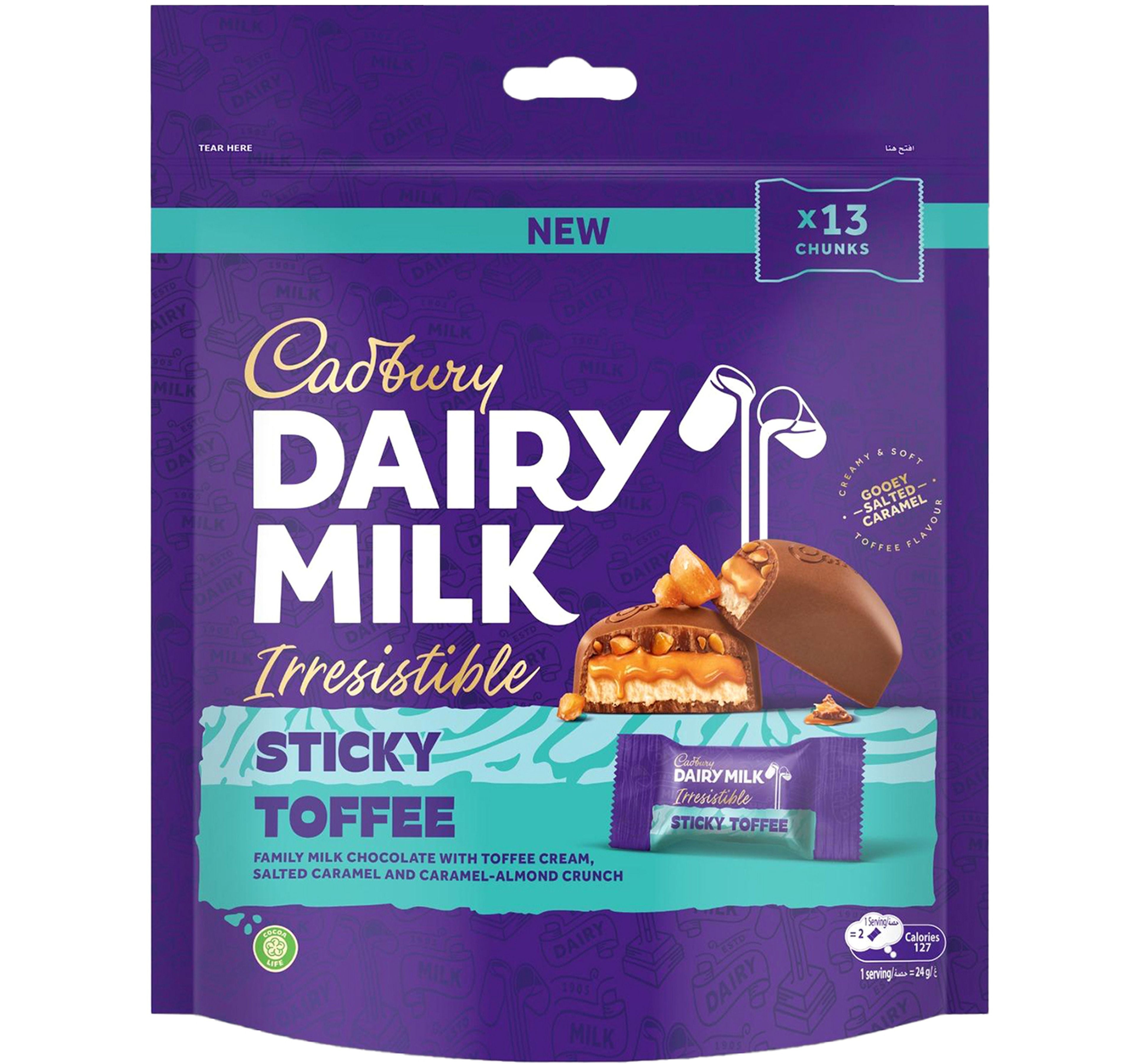 Cadbury-Dairy-Milk-Irresistible-Sticky-Toffee-Chocolate-Bags-13-pcs-136.5-g