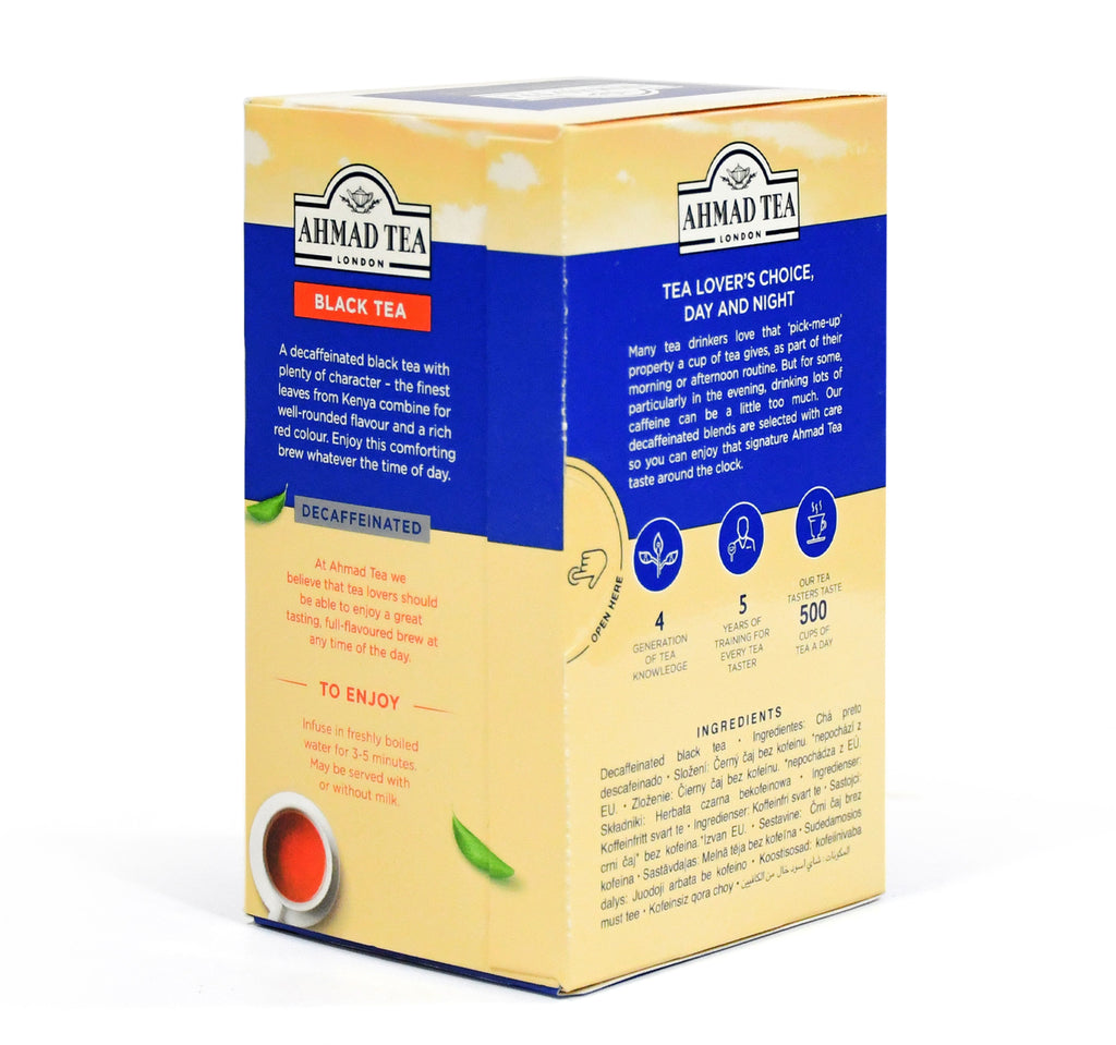 Ahmad Tea Decaffeinated Black Tea 20 Teabags