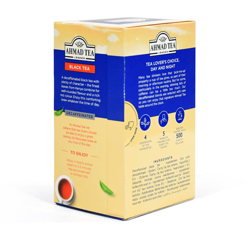 Ahmad Tea Decaffeinated Black Tea 20 Teabags