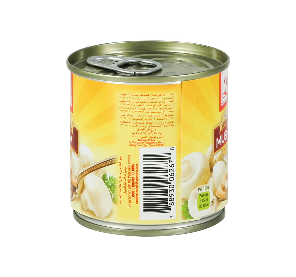 Libby's Full Sliced Mushrooms 184 g