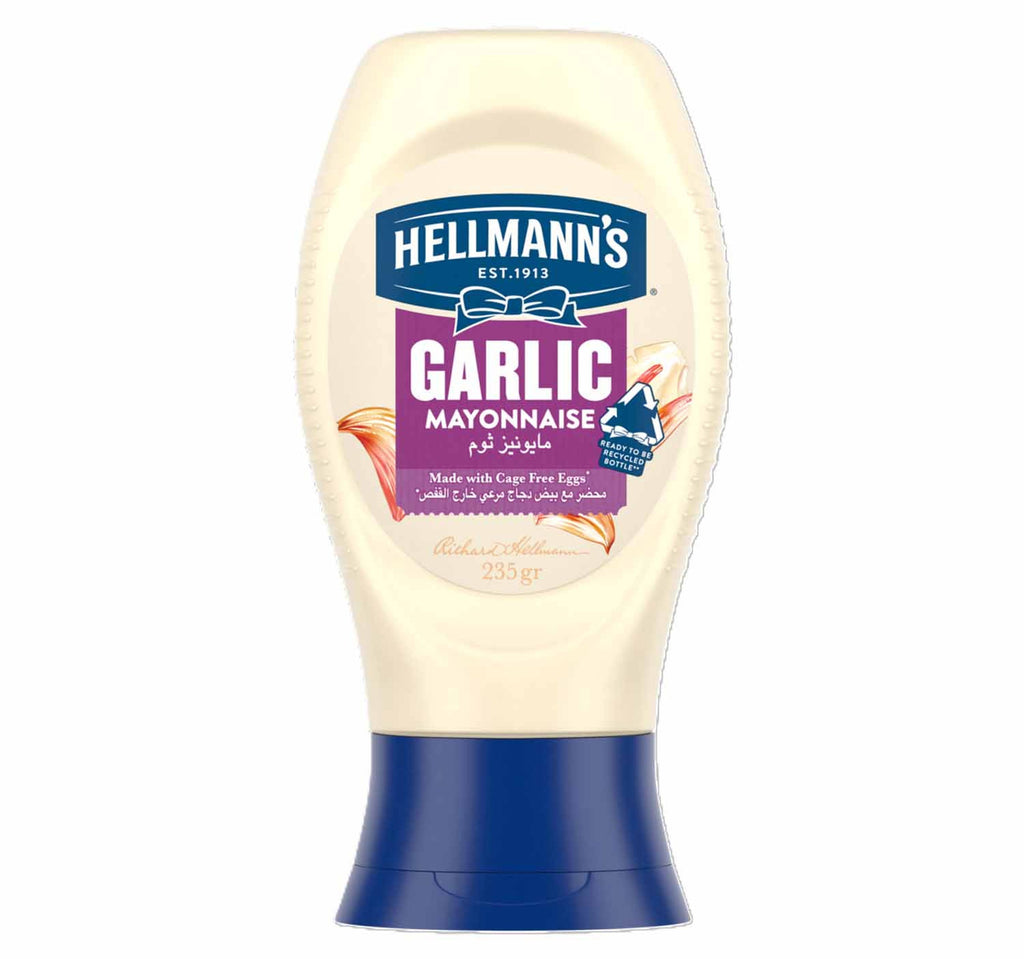 Hellmann's-Garlic-Mayonnaise-235-g