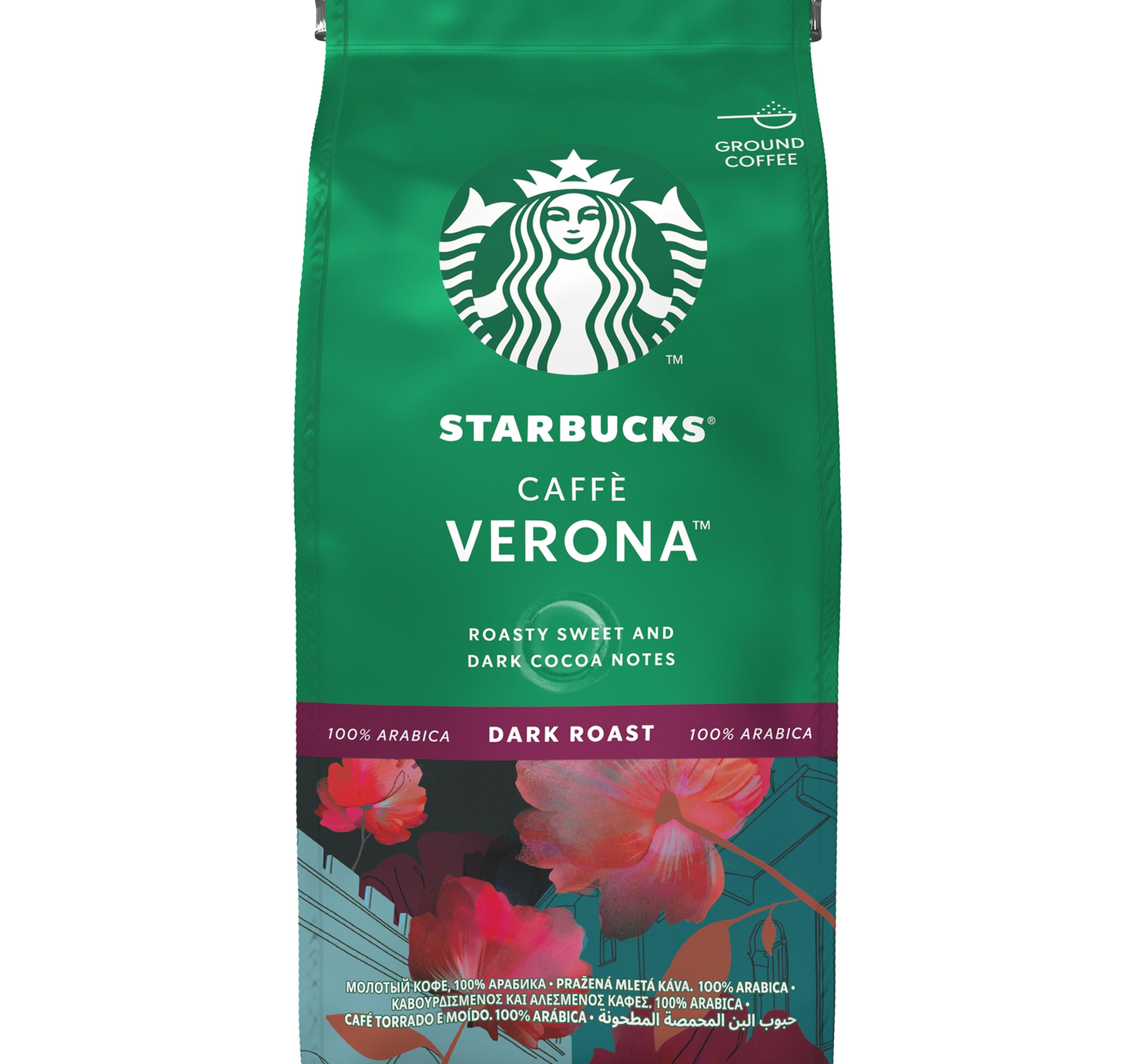 Starbucks Cafe Verona Dark Roast Ground Coffee 200 g