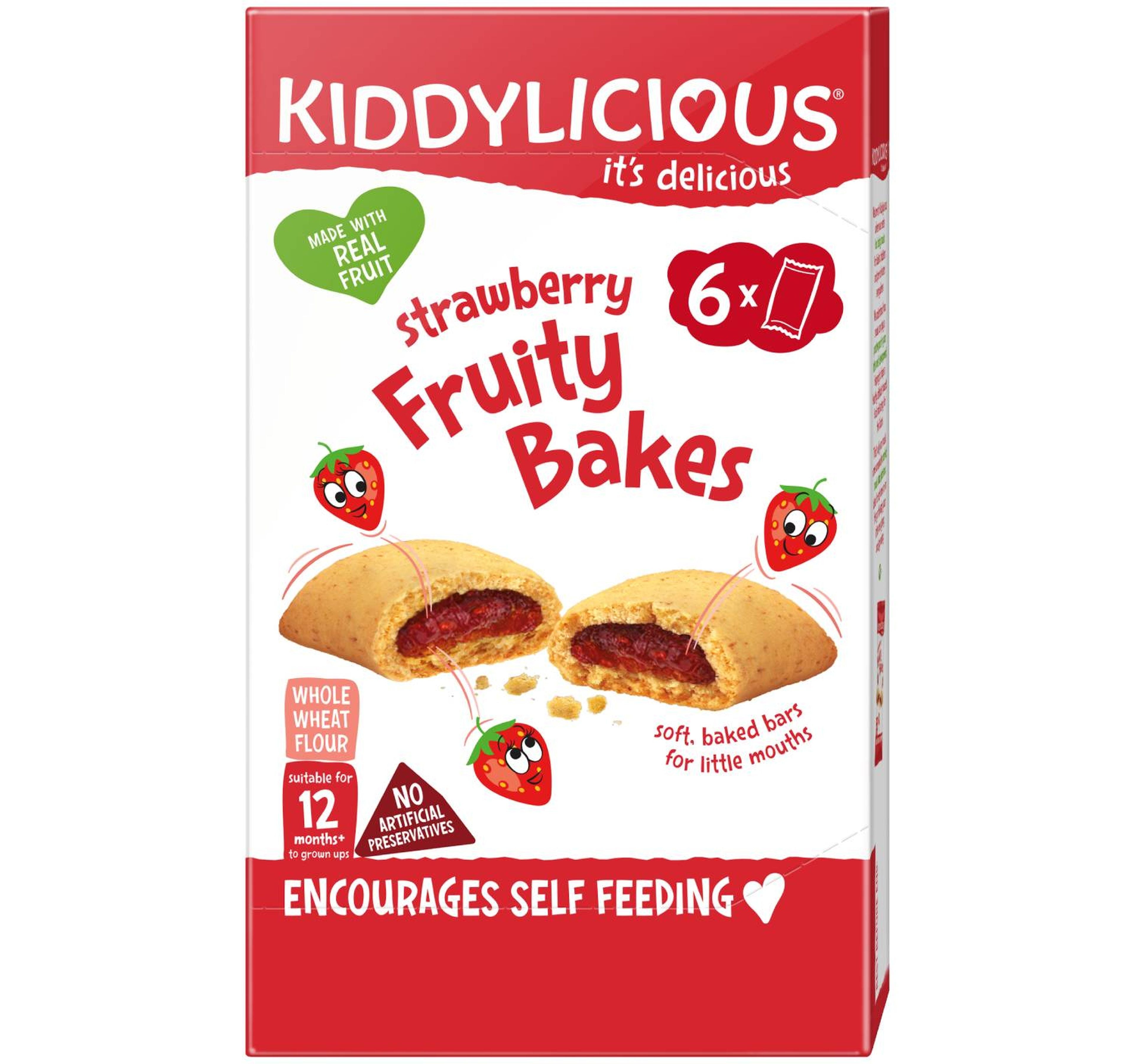 Kiddylicious-Gluten-&-Dairy-Free-Strawberry-Fruity-Bakes-Snack-Suitable-for-12+-Months-6-x-22-g