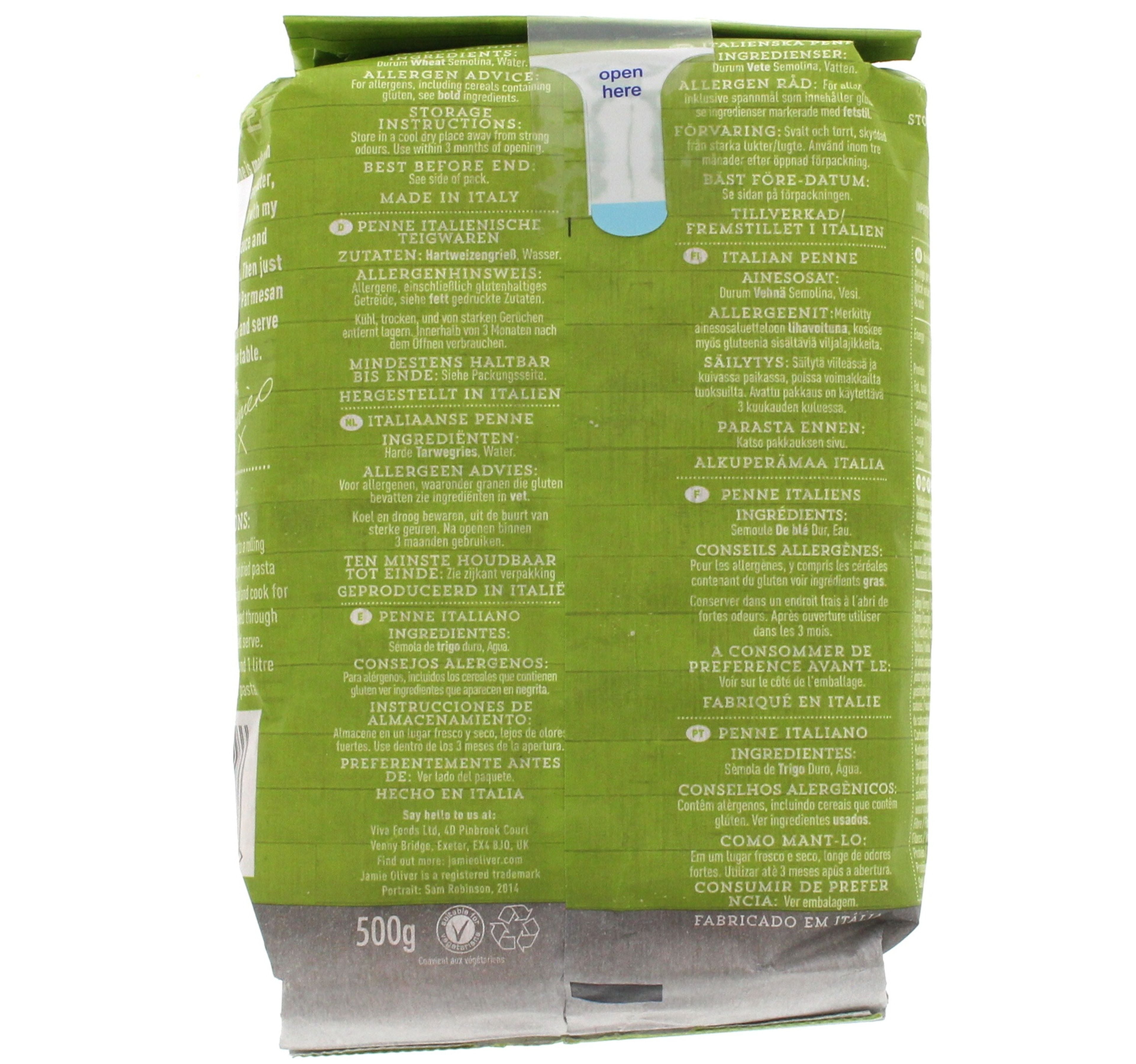 Jamie Oliver Penne 500 g
