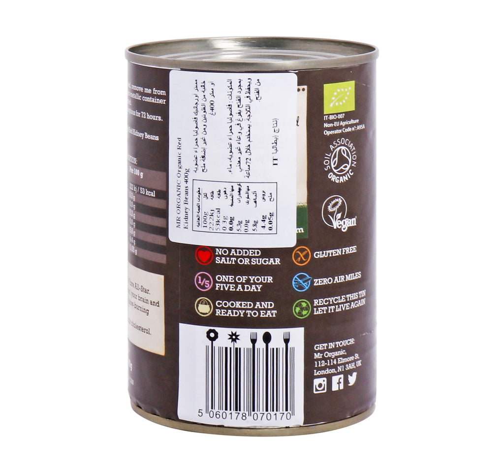 Mr. Organic Red Kidney Beans 400 g