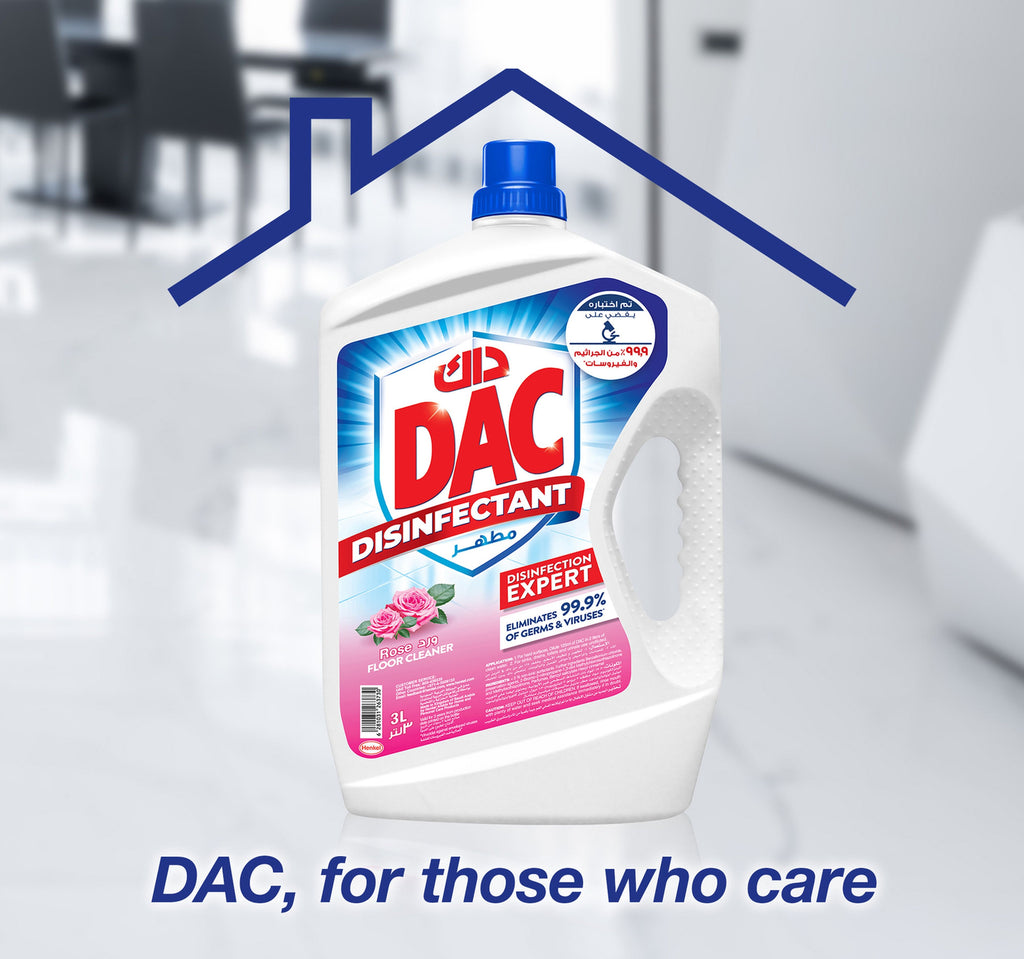 Dac Rose Disinfectant 3 Litres