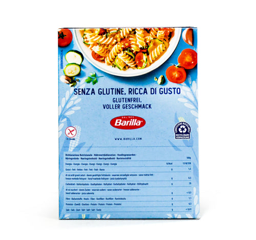 Barilla Gluten Free Fusilli Pasta 400 g
