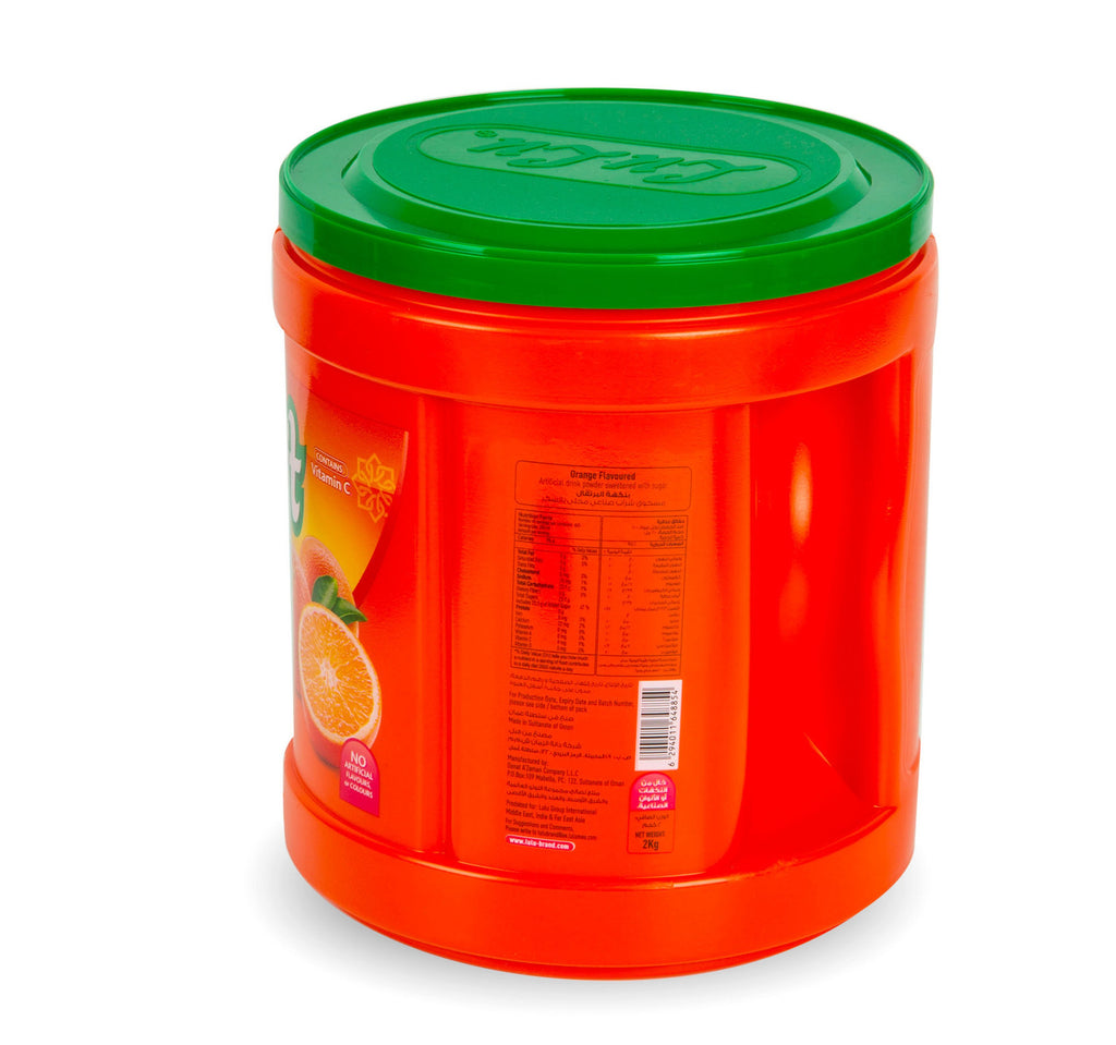 LuLu Mixit Orange Flavoured Instant Powdered Drink 2 kg