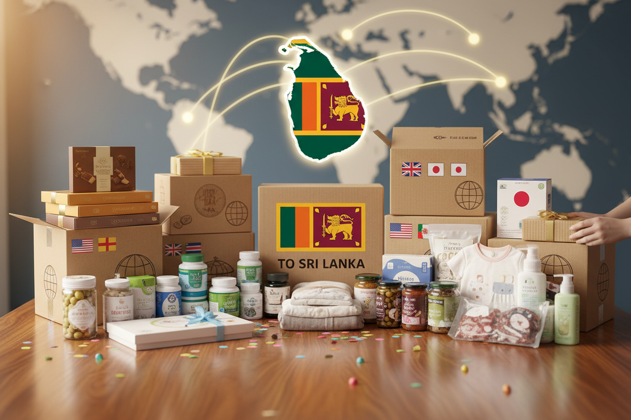 International products for Sri Lanka delivery